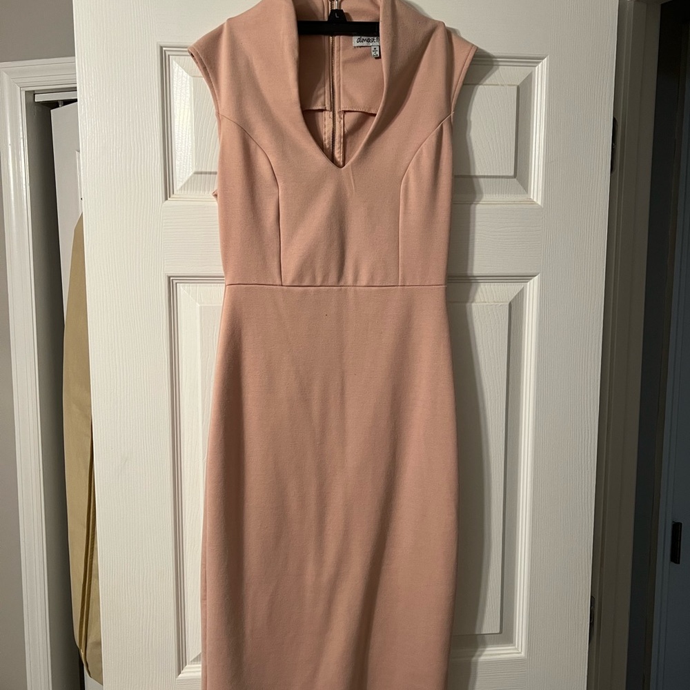 Pink formal dress size medium